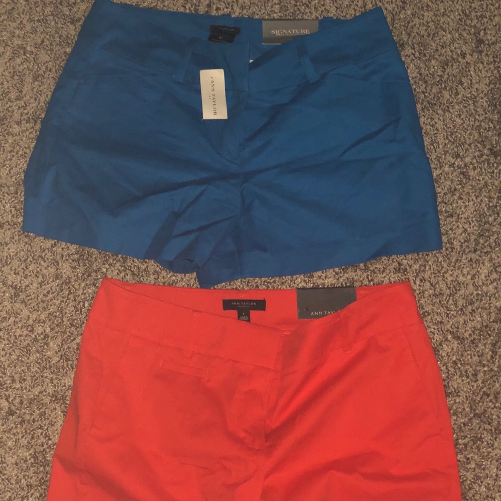 Two pairs of Ann Taylor shorts. Brand new.